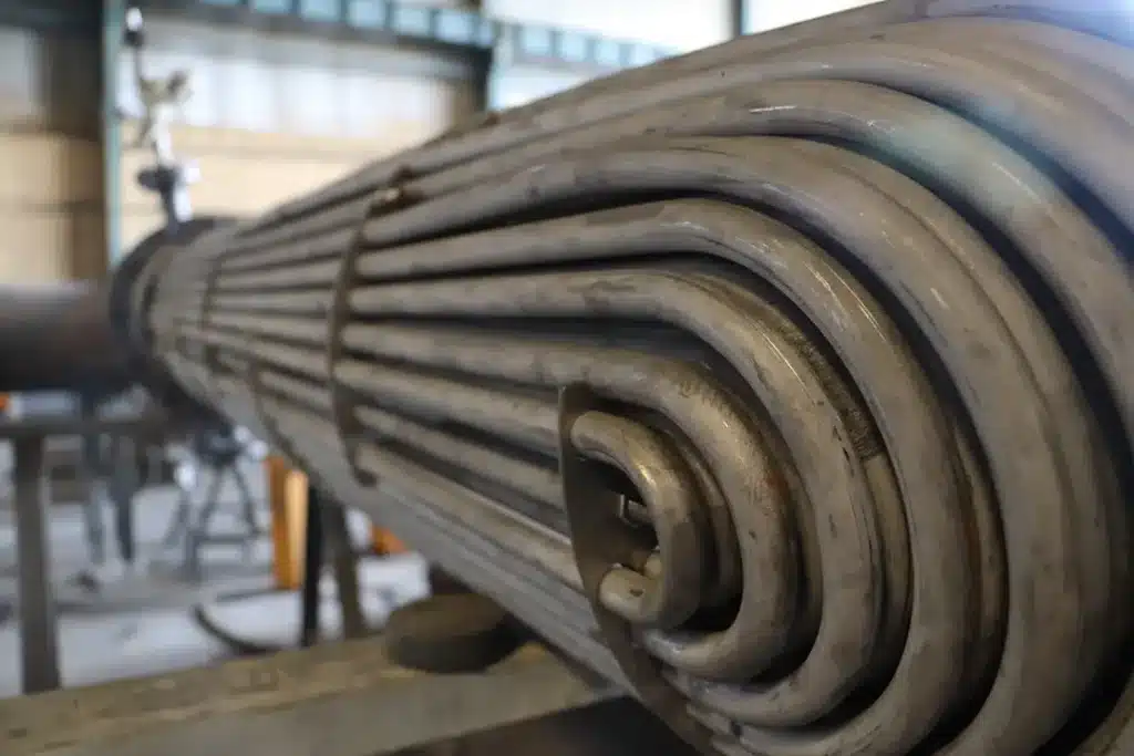 نمونه ای از تیوب باندل ساخته شده در مکانیک سیالات