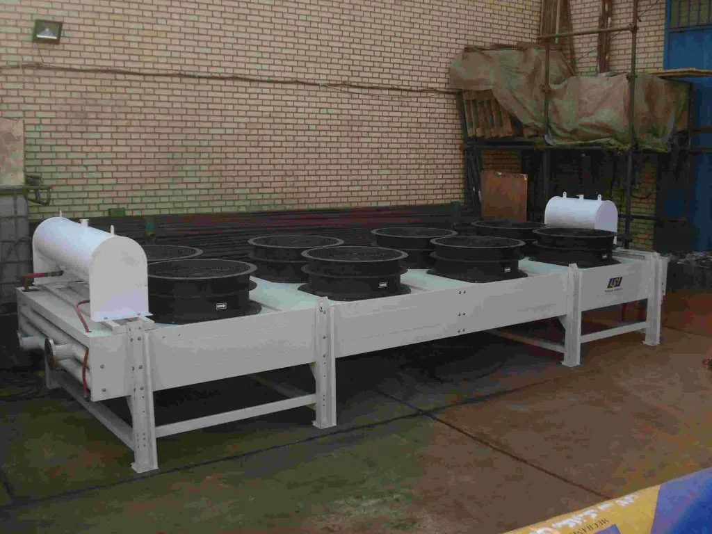 نمونه ای از کندانسور هوایی ساخته شده در مکانیک سیالات