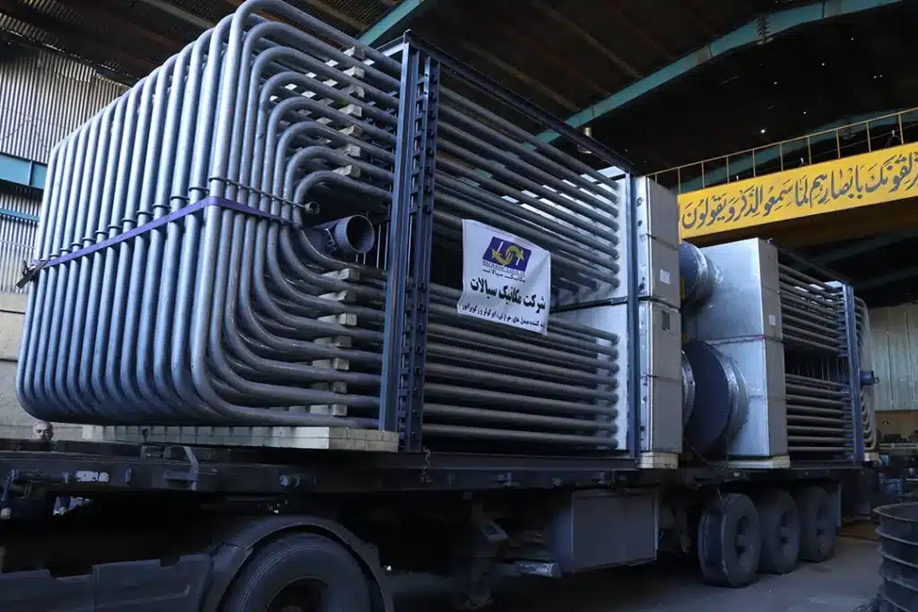 نمونه ایی از رکوپراتور ساخته شده در مکانیک سیالات