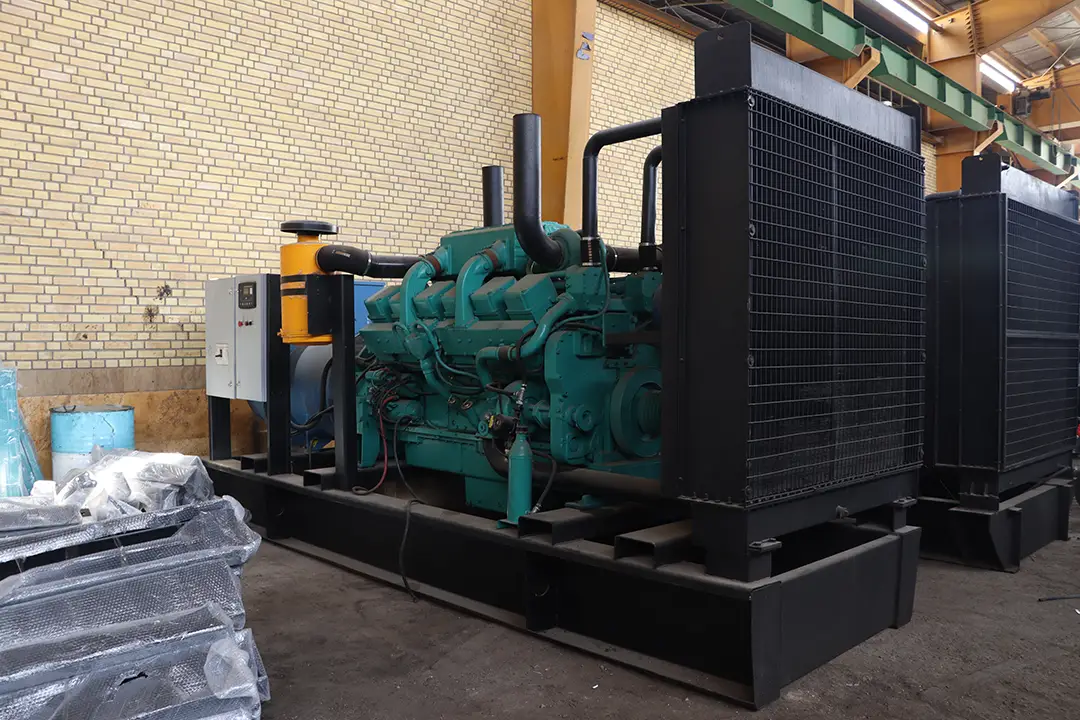 رادیاتور صنعتی در دیزل ژنراتور