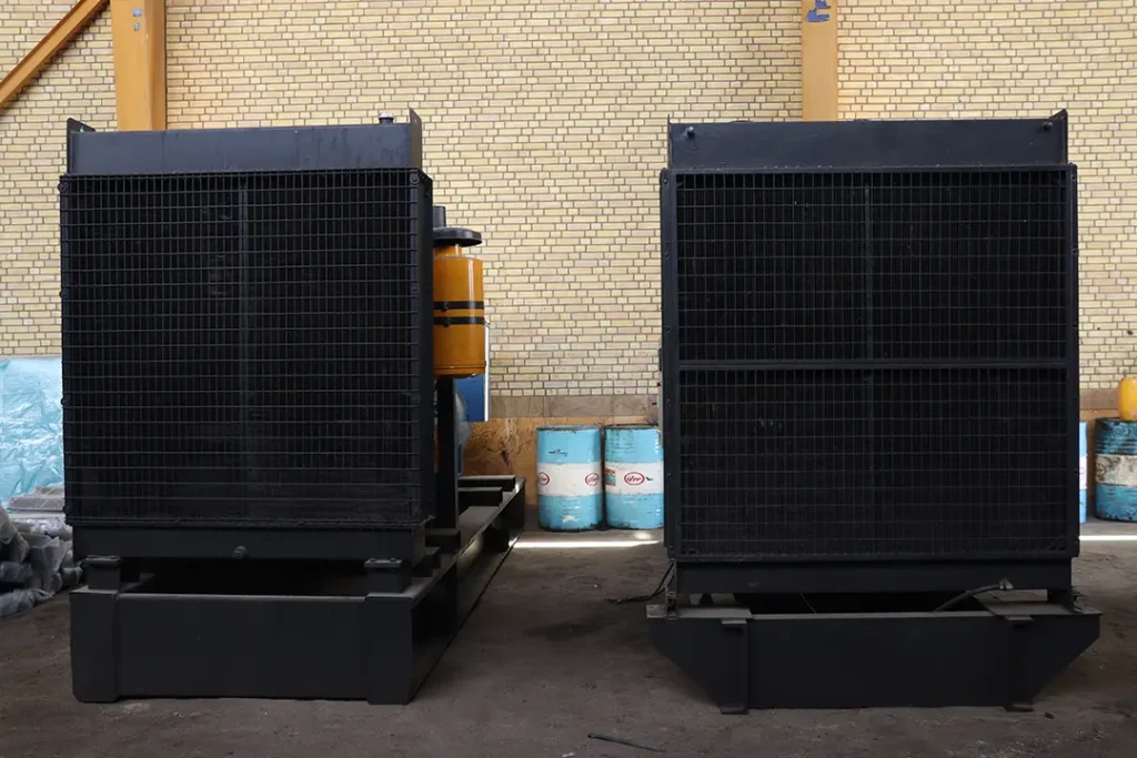 رادیاتور صنعتی در دیزل ژنراتور
