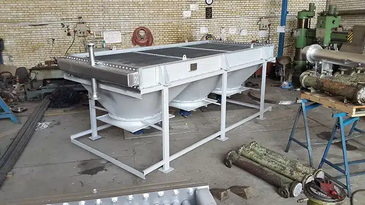 نمونه ای از کولر هوایی ساخته شده در مکانیک سیالات