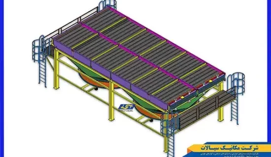 نمونه طراحی کولر هوایی یا ایرکولر در مکانیک سیالات